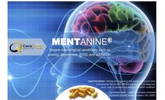 CanaQuest Launches Mentanine (R) (Cannabidiol + IP Formula) in the US via www.canaqueststore.com, Supported by Western University Pre-Clinical Trials Targeting Anxiety, Depression and PTSD