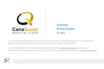 CanaQuest Investor Presentation Q1 2023