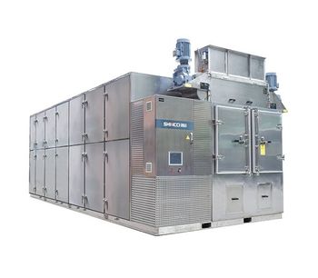 Shincci - Model MHR Series - Multi-Effect Heat-Recovery Belt Sludge Dryer