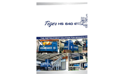 Tiger - Model HS 640 - Organic Waste Processing Machine Brochure