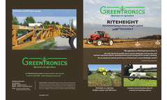 RiteHeight - Automated Sprayer Boom Height Controller - Brochure