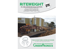 Riteweight - In-Line Conveyor Scale Systems - Brochure