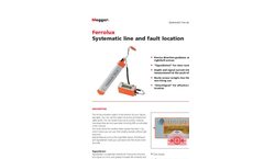 Ferrolux - Model FL 10 - Cable Fault Pinpointer System Brochure
