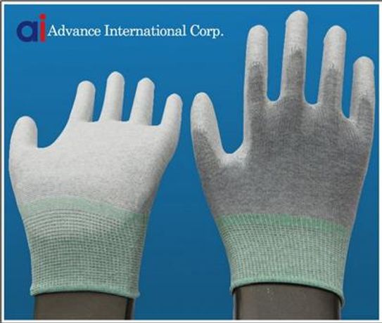 Polyester / Nylon and Carbon ESD Gloves