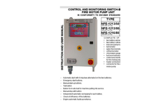 Elcos - Model NFE-1213 NFE-1216 - Automatic Control Panels Manual