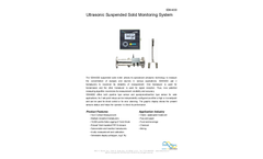 Delta Phase - Model SDM-4000 - Ultrasonic Suspended Solid Monitoring System - Datasheet