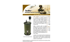 TacBio - Biological Aerosol Detector Brochure
