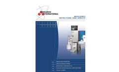 Model BDS -G - Scintillation Gamma Detectors Brochure