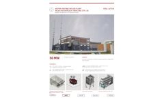 Riga 50 MWth water heating boiler plant 