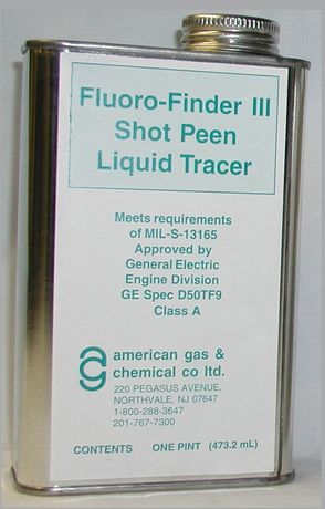 Model Fluoro-Finder III - Shot Peen Tracer