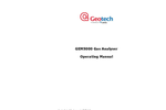 Geotech GEM 5000 Portable Landfill Gas Extraction Monitor - Operating Manual