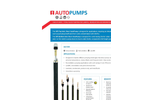 Geotech AP3 Pump Pneumatic Positive Air Displacement Pump - Datasheet