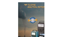 Teledyne Analytical - Model 311 Series - Portable Oxygen Analyzers Brochure