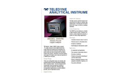Teledyne Analytical - Model 3000P - Percent Oxygen Analyzers Brochure