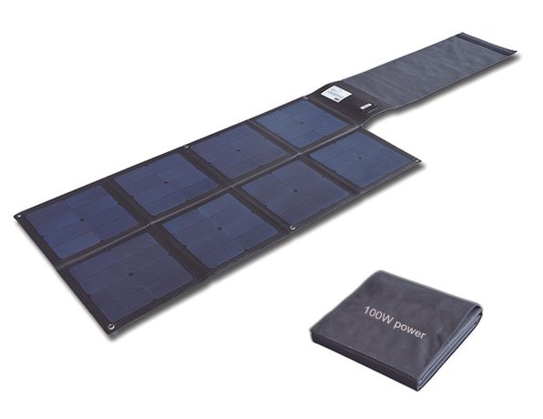 Sunpower - Model 2FFM117B - 100W Flodable Solar Charger Blanket