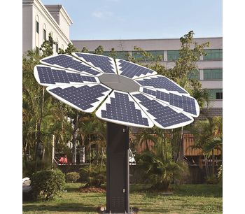 Sunflower - Model 2FPS035 - 2KW Solar Charging Station with Solar Panels Tracking System