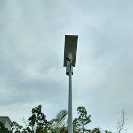 Newlight - Model 2FWT004 - HD Wireless Solar Monitoring or Surveillance System with Flexible Solar Panel-Lithim Battery