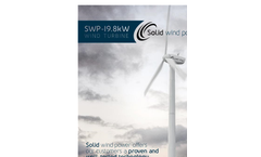 Model SWP-19.8kW - Wind Turbine Brochure