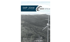 Model SWP-19.8kW & 20kW - Wind Turbine Brochure