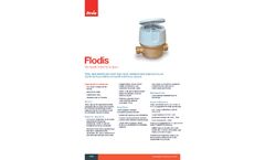 Itron - Flodis - Model C & I - Mechanical Water Meter Brochure