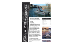 Water Witch - Model 6m - Buddy Aluminium Catamaran Datasheet