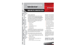 OmniMetrix - G8600 - Multiple Generator Monitoring System Brochure