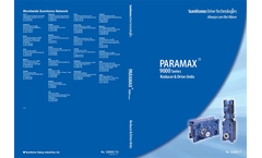 Paramax - Model 9000 Series - Industrial Gearbox Brochure