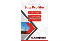 LaserSoft® Sag Profiler - Field Data Collection App