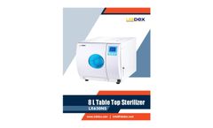 Labdex - Model LX650NS - 8 L Table Top Sterilizer Autoclave Brochure