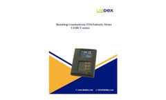 Labdex - Model LX100BCT - Benchtop Conductivity/TDS/Salinity Meter Brochure