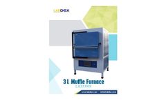 Labdex - Model LX777MF - 3 L Muffle Furnace Brochure