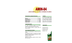 Model 84 - Proferfol Amin Fertilizer Brochure