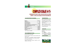 Complex-Cuaje - Model 4-11-8 - Amino Acids and Biostimulants - Datasheet