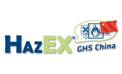 HazEX - Version GHS China - Software for the Creation & Distribution of Safety Data Sheets