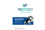 OceanFeed - Model Bovine - Seaweed Blend - Brochure