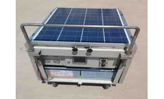 Model Unit-RO300S - Mobile Solar RO Water Purification