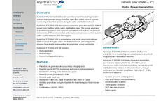 HydroSpin - Model 10W (DN80 –DN100) - Swing Micro-Energy Harvesting Systems Brochure