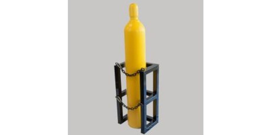 Model 1D1W - Gas Cylinder Storage Rack