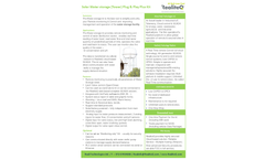 RealiteQ - Solar Water Storage (Tower) Plug & Play Plus Kit Brochure