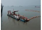 HID - 4500m3/h  Flow Capacity Cutter Suction Dredger for Yangtze River Dredging