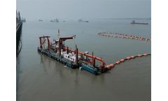 HID - 4500m3/h  Flow Capacity Cutter Suction Dredger for Yangtze River Dredging