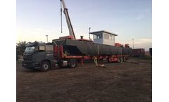 HID - Steel Jack up Pontoons Floating Platform Modular Barge for Jetty Construction