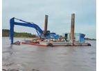 HID - Multipurpose Excavator Barge for Backhoe Sand Dredging/Sand Mining in the River