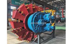 HID - 14 Inch Bucket Wheel Dredger for Hard Soil Dredging