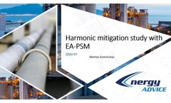 Harmonics mitigation study with EA-PSM