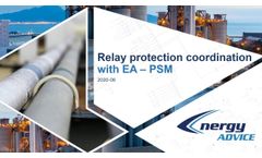 Relay protection coordination with EA-PSM