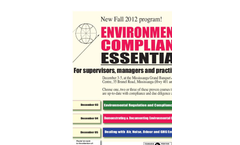 Envirogate Environmental Compliance Courses Brochure