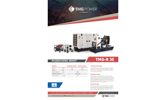 Ricardo - Model TMG-R 35 - Diesel Genset - Datasheet