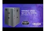 Hydron Module Variable-Speed Water-to-Water Geothermal Heating, Cooling, and Hot Water System Video