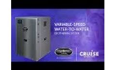 Hydron Module Variable-Speed Water-to-Water Geothermal Heating, Cooling, and Hot Water System Video